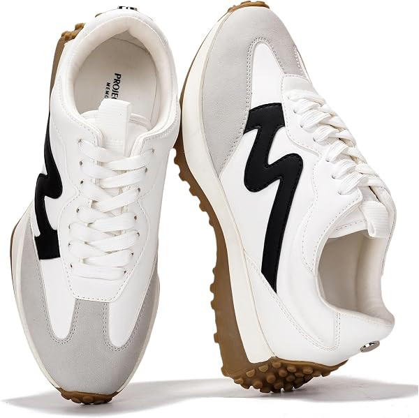 Project Cloud Lightweight Trendy Lace Up Fashion Sneakers for Women (Lecco) | Amazon (US)
