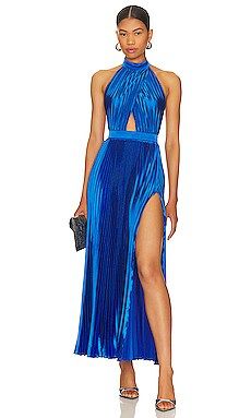 L'IDEE Renaissance Gown in Moroccan Blue from Revolve.com | Revolve Clothing (Global)
