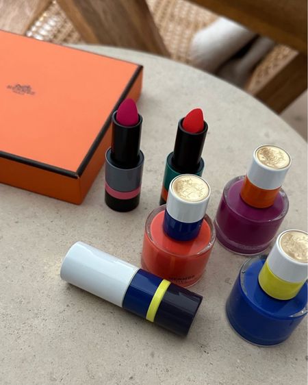 Thank you Hermès! So excited to try these nail polish and lipstick shades.