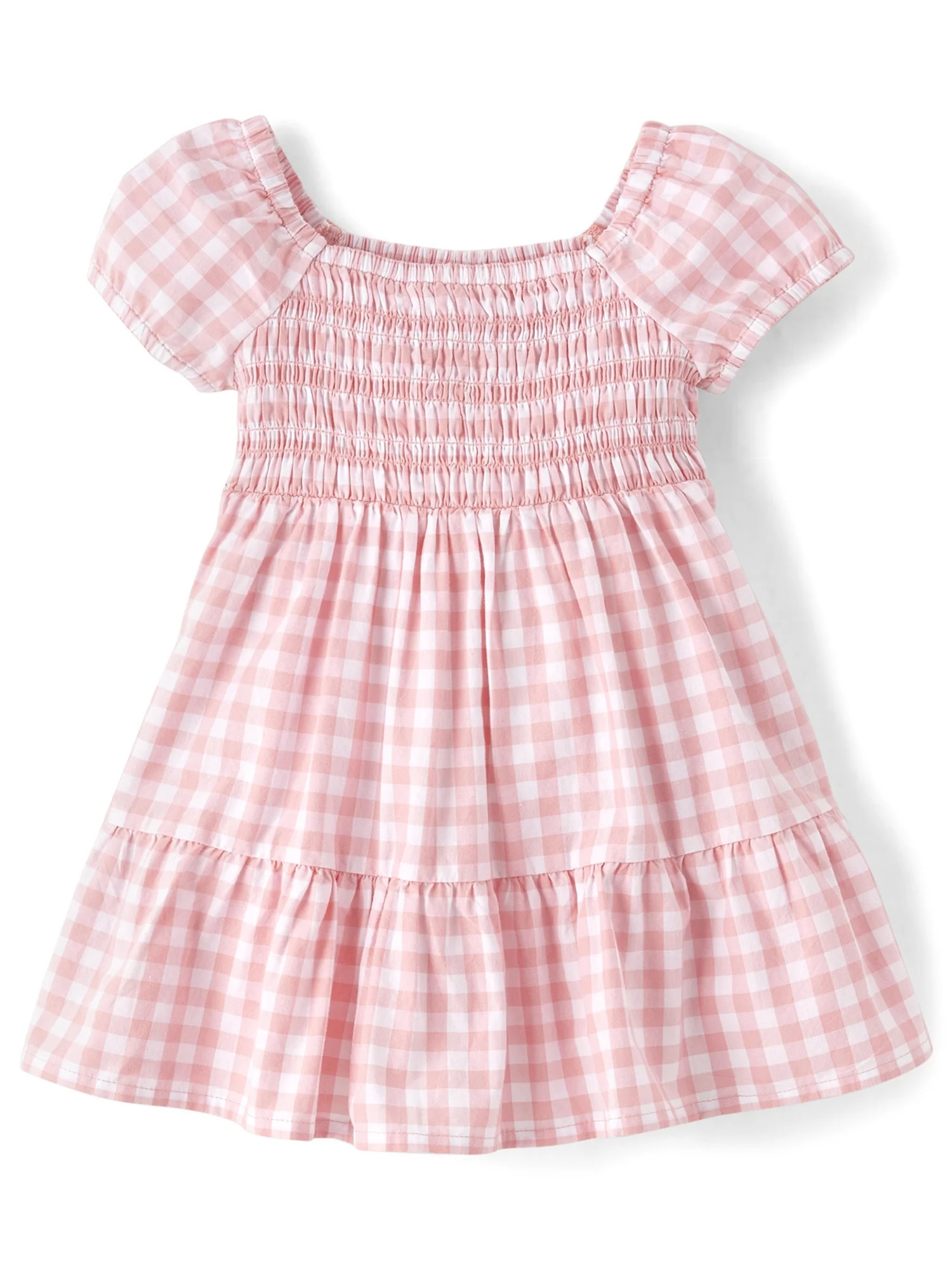 The Children's Place Toddler Girls Smocked Dress, Spring, Summer, Sizes 2T-5T | Walmart (US)