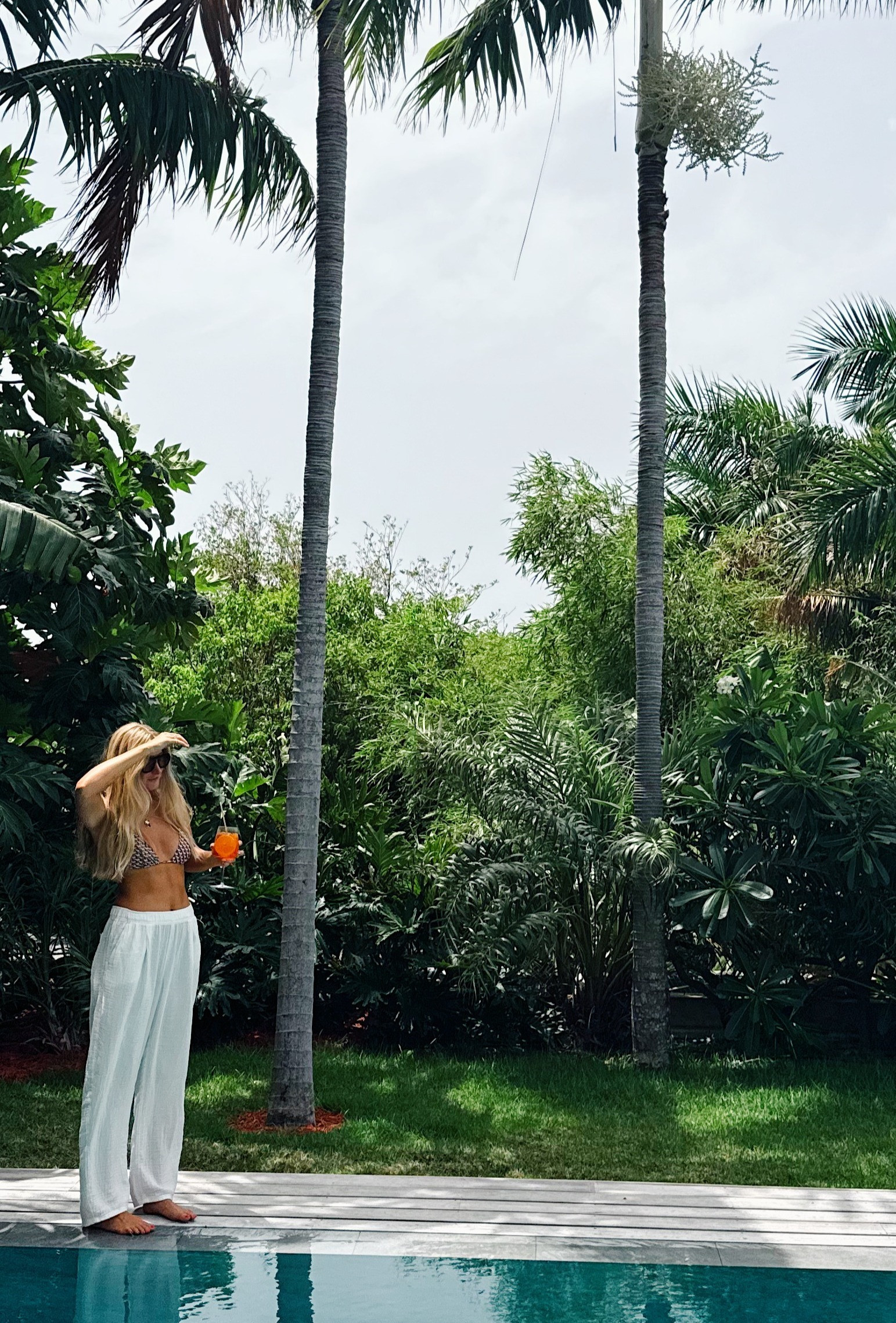 favorite and most worn swimsuit + my favorite pants for summer. I got the tall version and they fit true to size. 

 #LTKSummerEdit