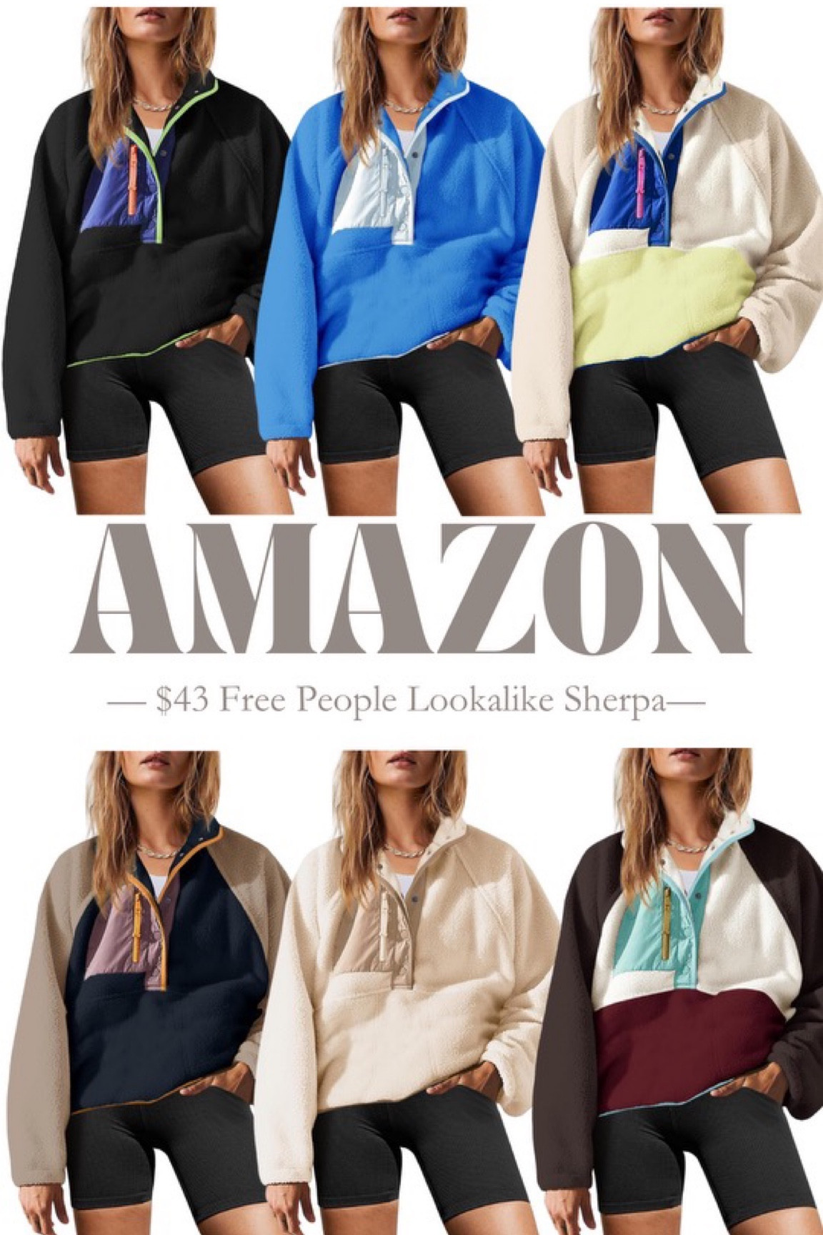 $43.99 Free People Lookalike for the $148 Hit the Slopes Jacket. 

Size: small / order your normal size 🤍