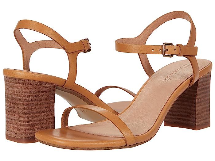 Madewell Kelsy Bare Heel (Desert Camel) Women's Sandals | Zappos