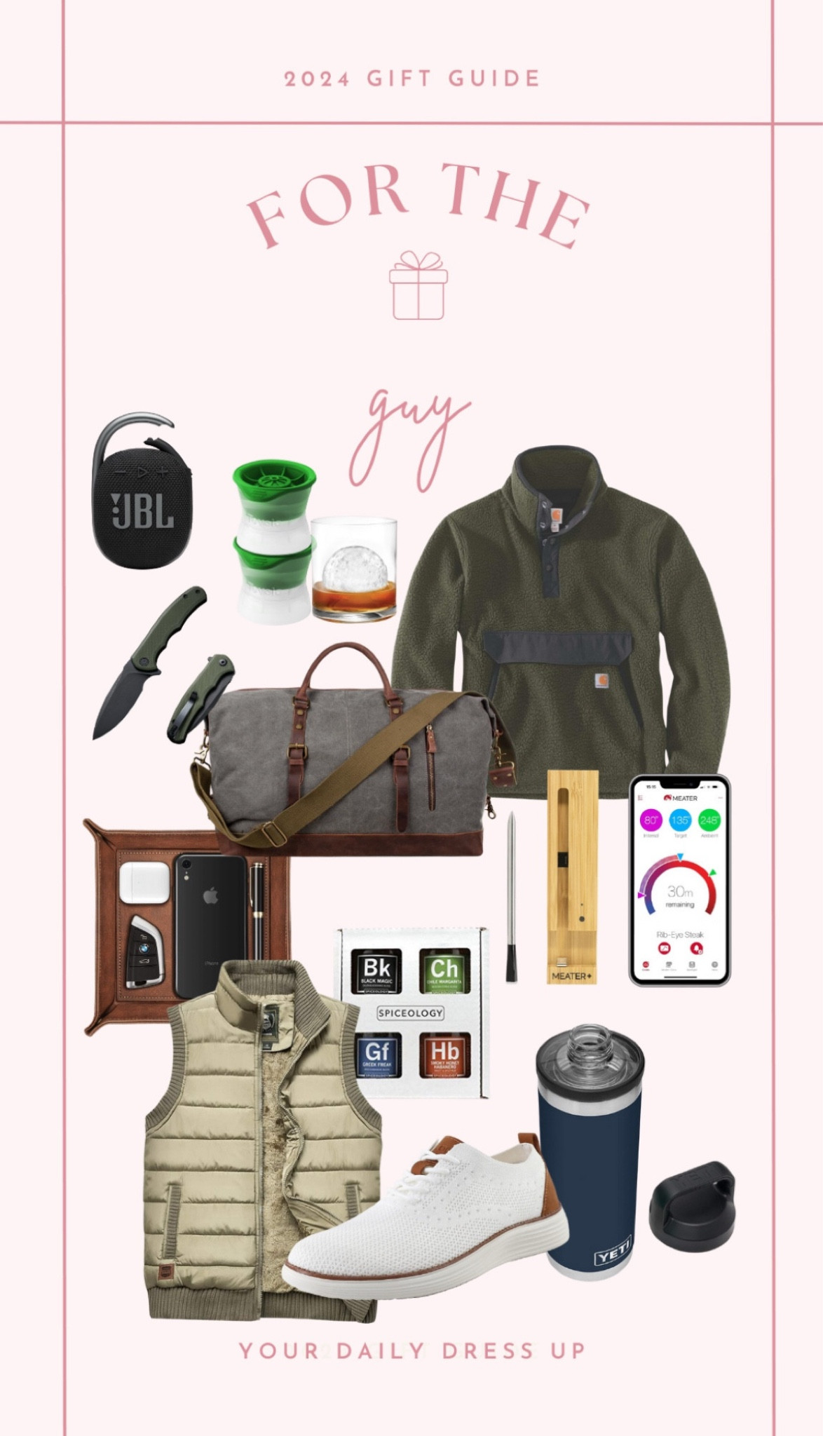 Gift guide for men - holiday gifts for men - Christmas - gift ideas 

#LTKMens #LTKGiftGuide #LTKHoliday