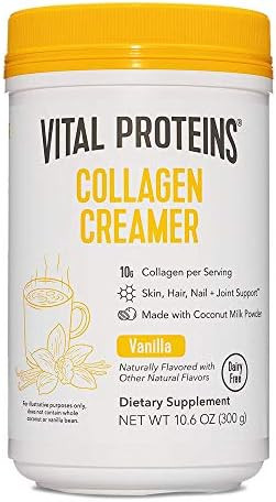 Vital Proteins Collagen Coffee Creamer, No Dairy & Low Sugar Powder with Collagen Peptides Supple... | Amazon (US)