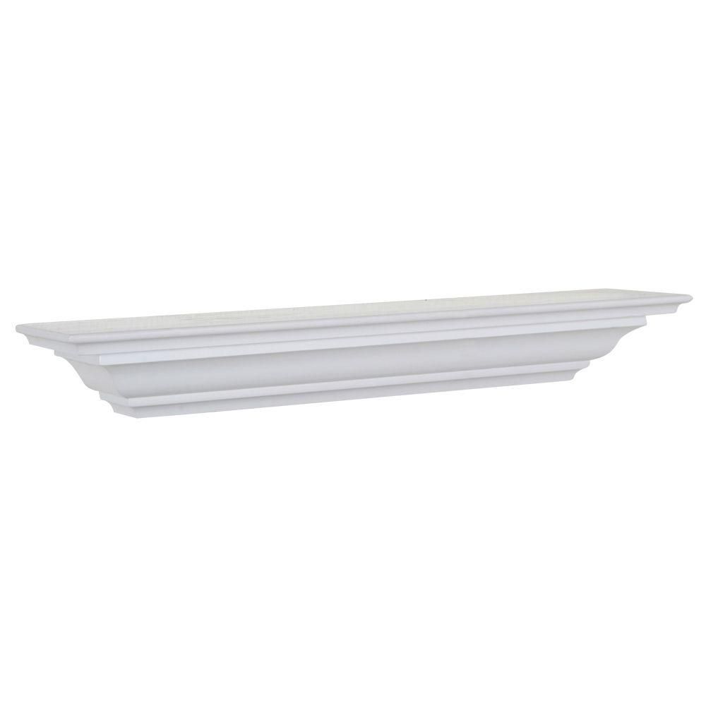 5-1/4 in. D x 36 in. L Crown Moulding Shelf | The Home Depot