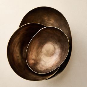 Organic Metal Bowls | West Elm (US)