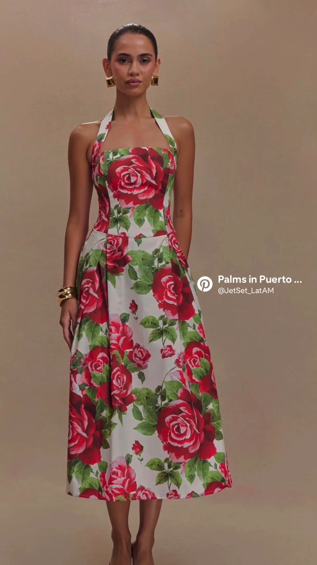 The Juana Halter Midi Dress in Sonia Rose is elegance in motion. Designed with a flattering halter neckline and softly rounded waistline, it shapes the body beautifully without feeling restrictive. The rose print feels romantic yet polished—timeless rather than trendy.

What really sets this piece apart is the movement. Front and back pleats give the skirt a fluid drape that sways as you walk, creating that effortless sophistication that works just as well for destination weddings as it does for sunset dinners or elevated soirées. The midi length keeps it refined, while the discreet side zip makes it easy to slip on and go.

This is one of those dresses you reach for when you want to feel feminine, confident, and put together—without overthinking it.

Wearing Meshki — Juana Halter Midi Dress, Sonia Rose 🌹✨


#LTKWedding #LTKootd #LTKTravel