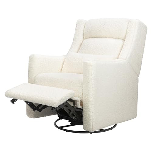 babyletto Kiwi Plus Power Recliner and Swivel Glider with Power Headrest and USB Port in Cream Shearling, Greenguard Gold and CertiPUR-US Certified | Amazon (US)