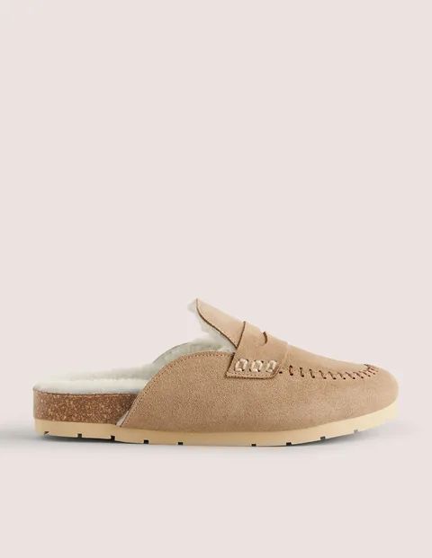 Shearling Loafer Slippers | Boden (UK & IE)