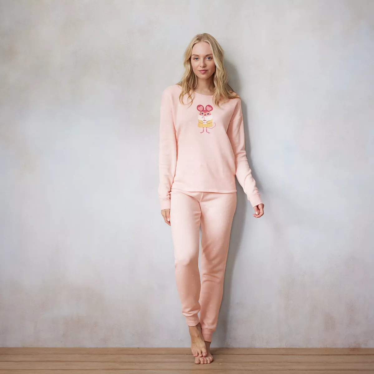 Women's LC Lauren Conrad Pajama Top and Banded Pajama Bottoms Sleep Set | Kohl's