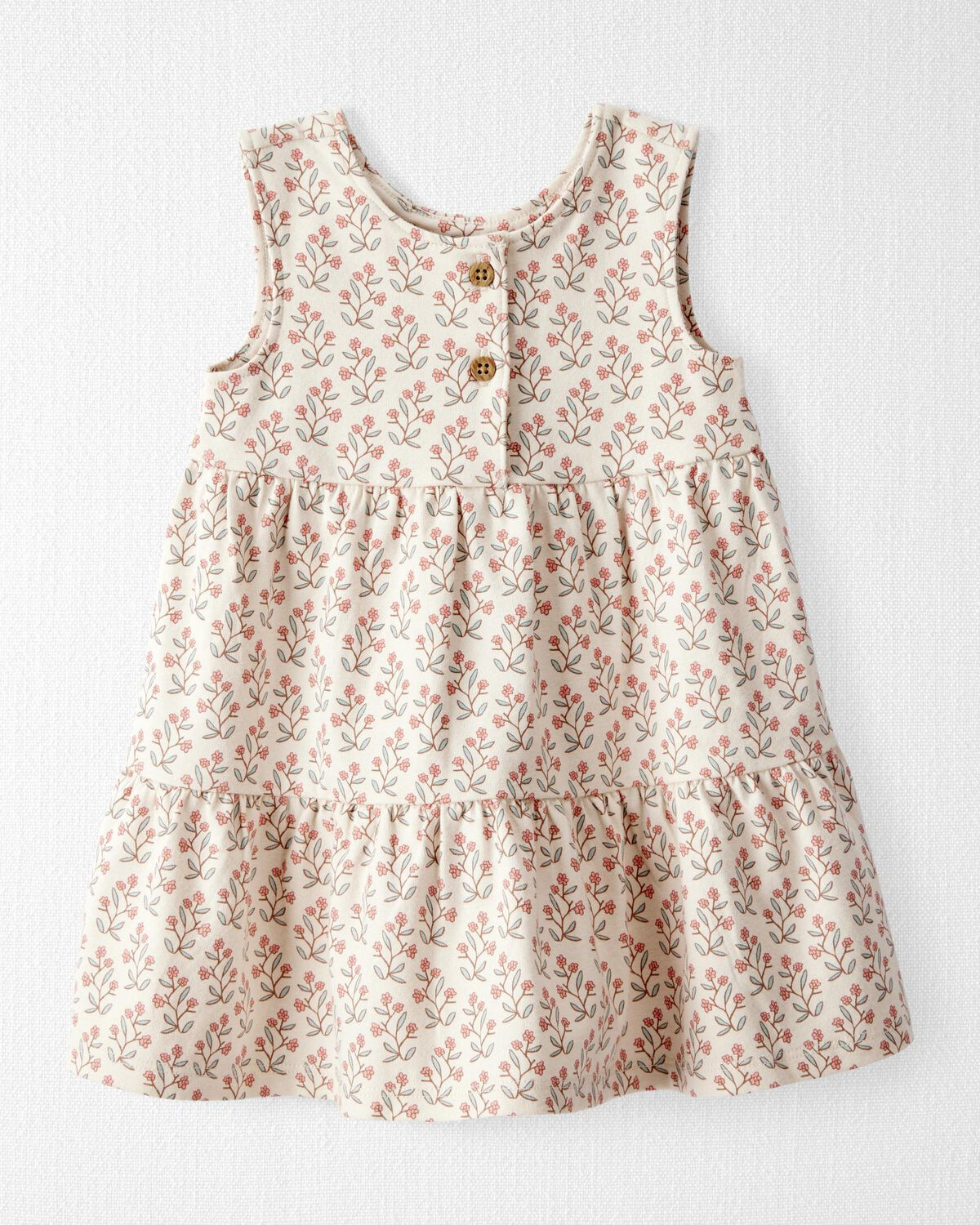 Baby Organic Cotton Floral-Print Dress | Carter's Inc
