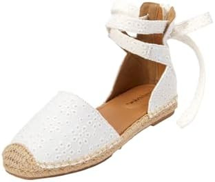 Comfortview Women's Wide Width The Shayla Flat Espadrille | Amazon (US)