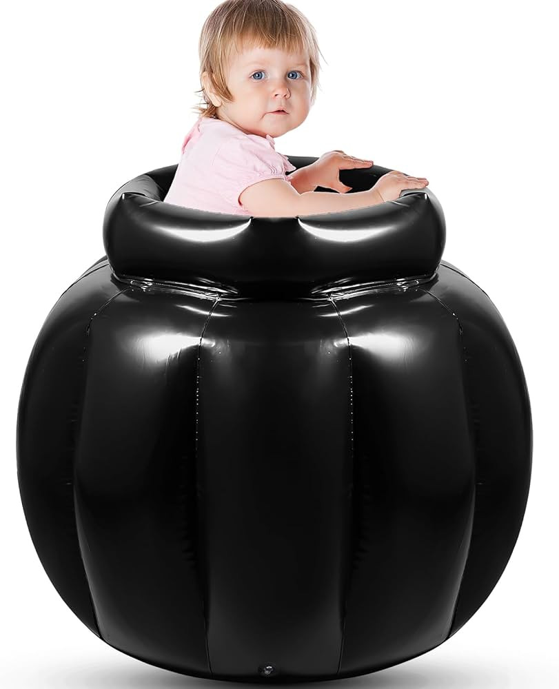 Lallisa 33 x 27 Inch Halloween Giant Inflatable Cauldron Drink Cooler Large Inflatable Halloween ... | Amazon (US)