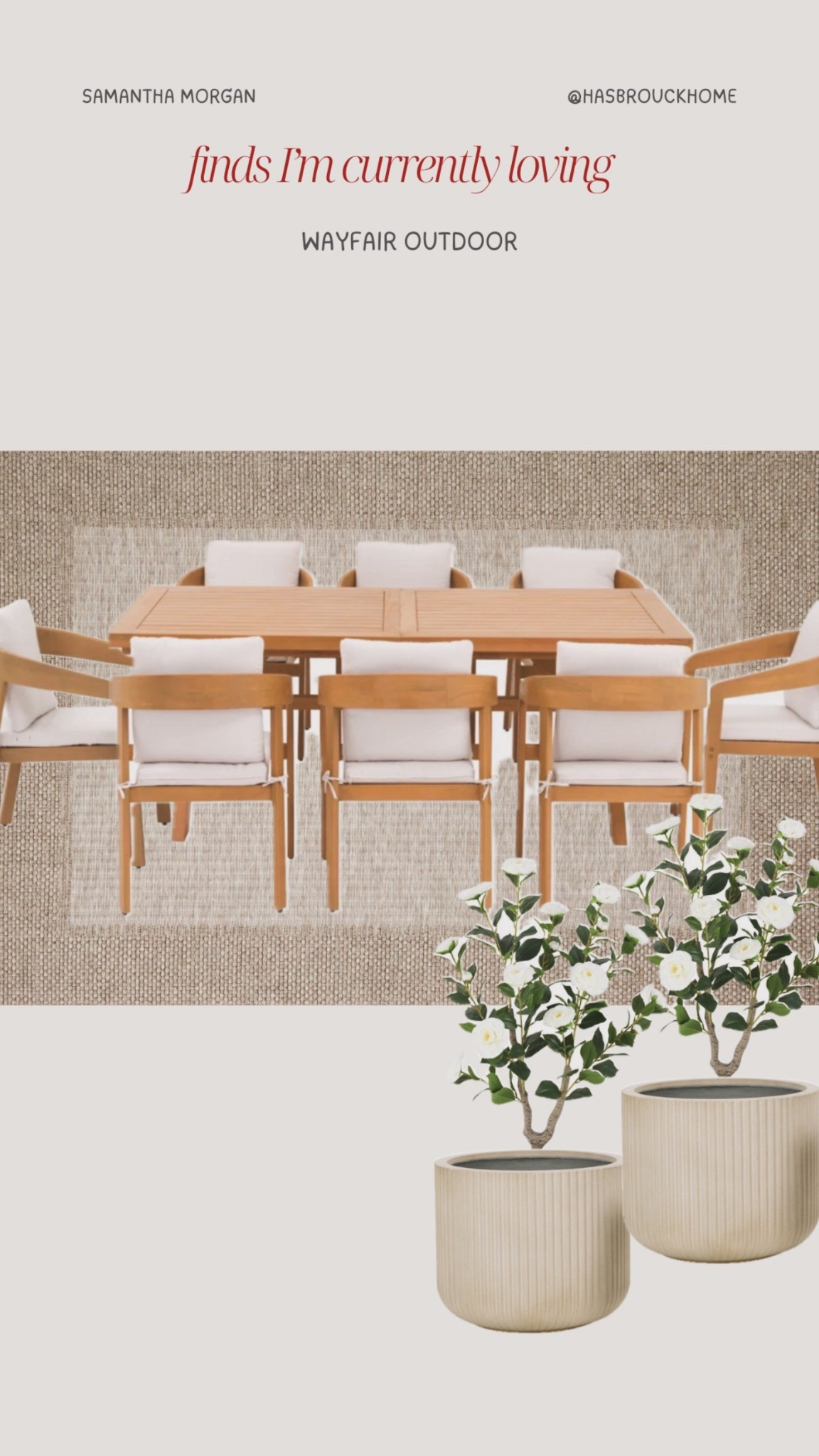 Wayfair outdoor finds I’m loving 🤎

#ad @wayfair #wishyouwerehere #outdoor #wayfair #wayfairpartner

#LTKSaleAlert #LTKdayinmylife #LTKHome