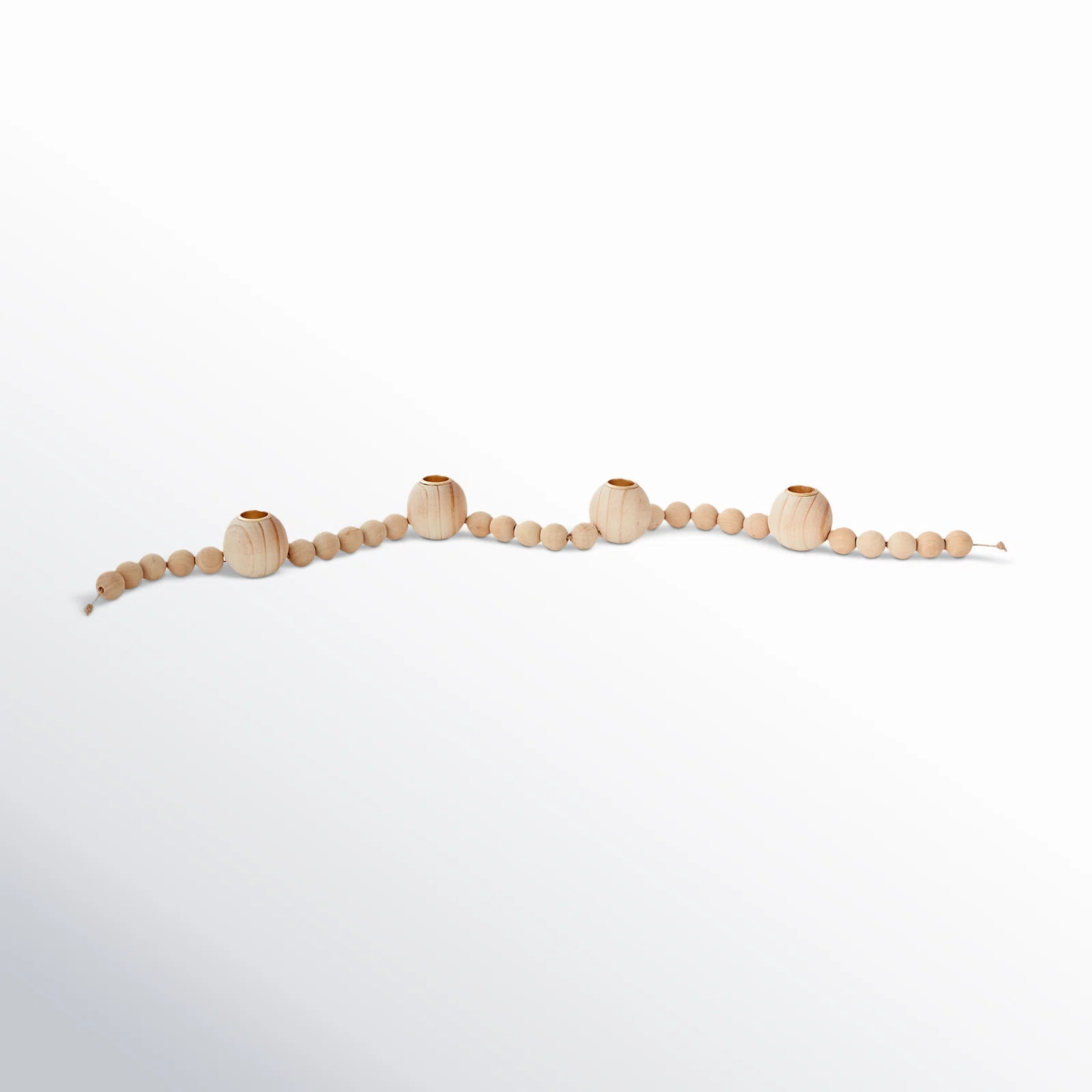 1.75" Wood Tabletop Candelabra | AllModern