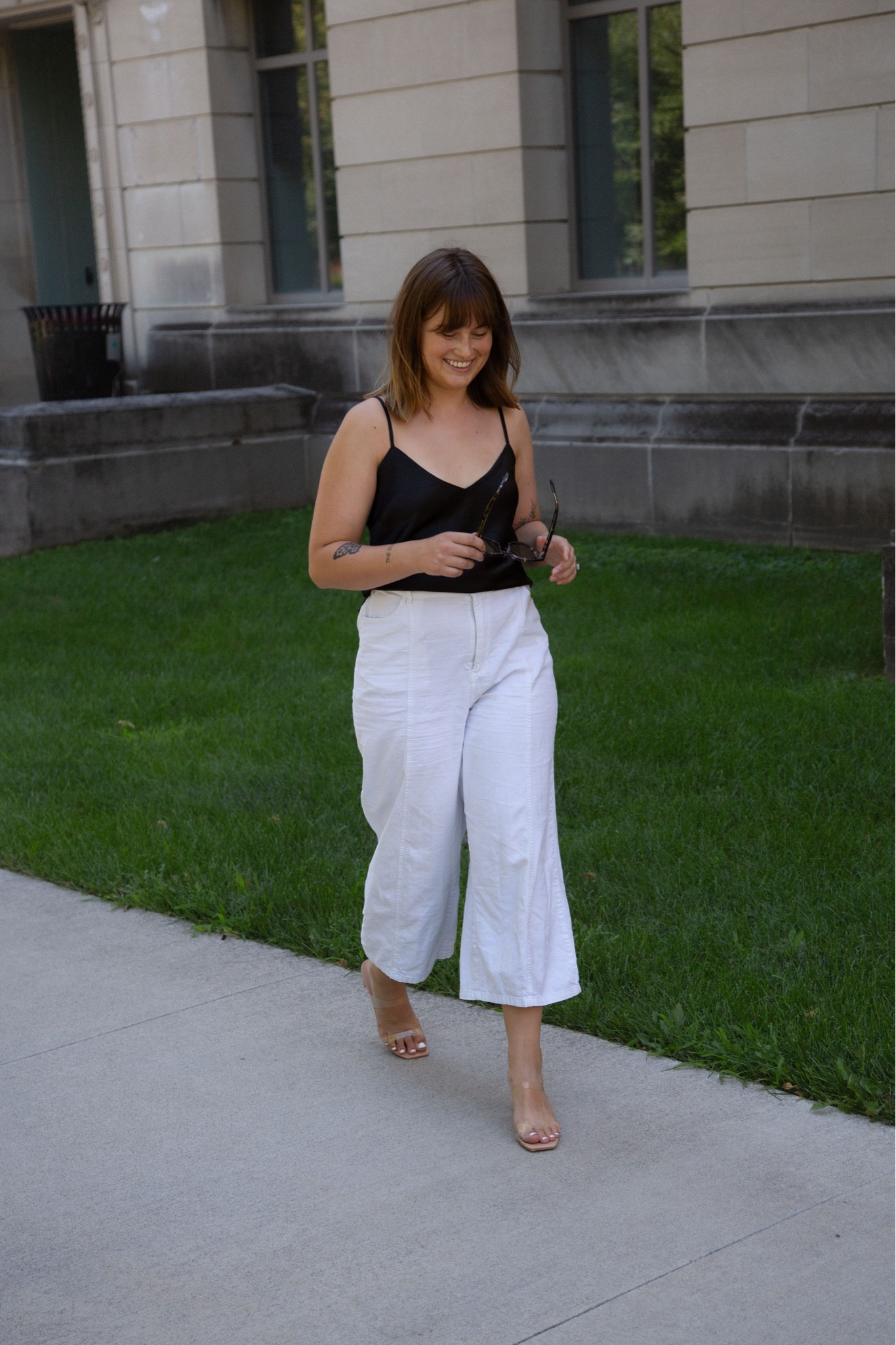 satin tank top: a modern take on a classic material 

#LTKU #LTKstyletip #LTKSeasonal