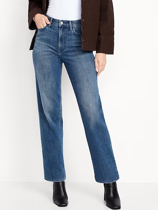 High-Waisted Wow Loose Jeans | Old Navy (US)