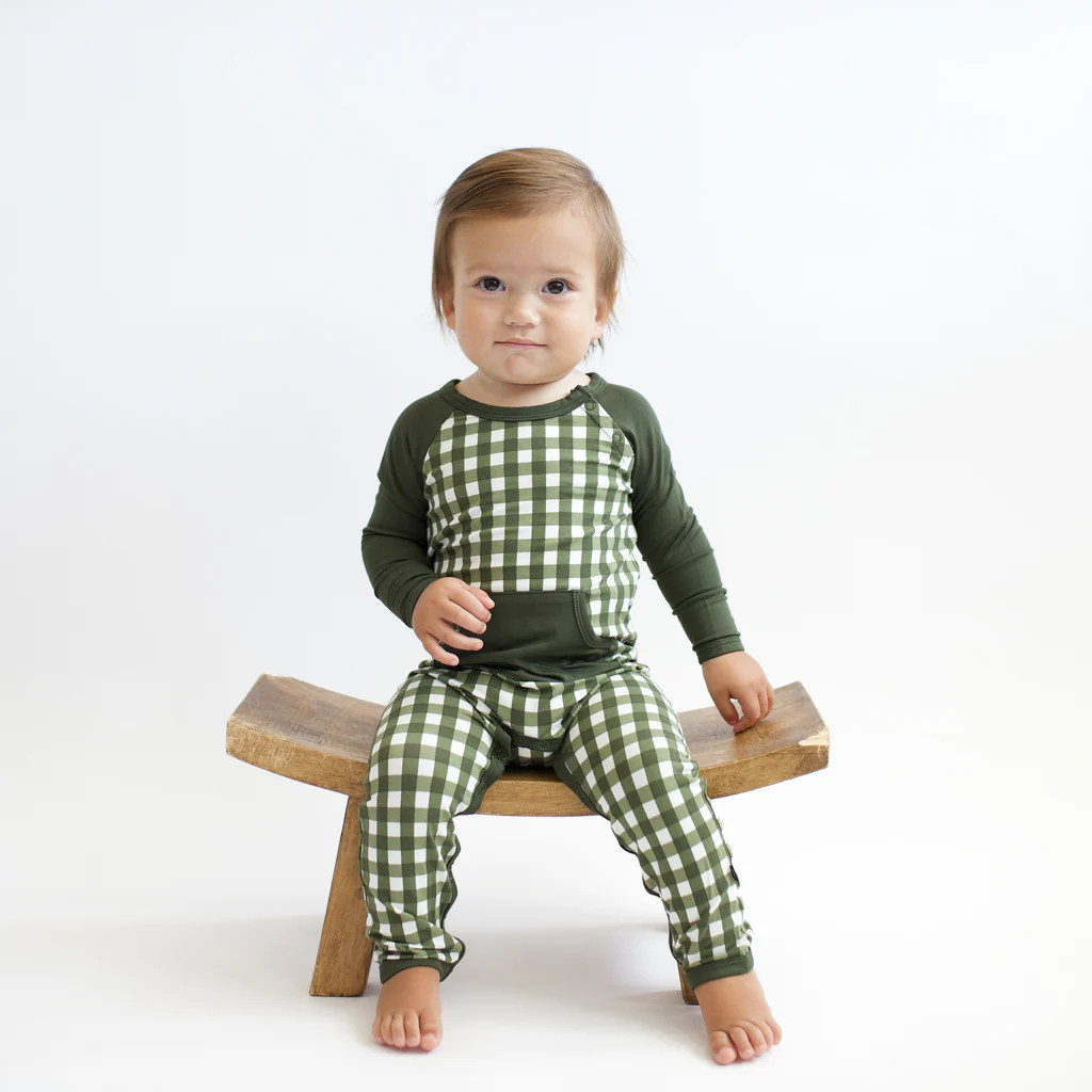 Longall in Gingham Fir | Kyte Baby