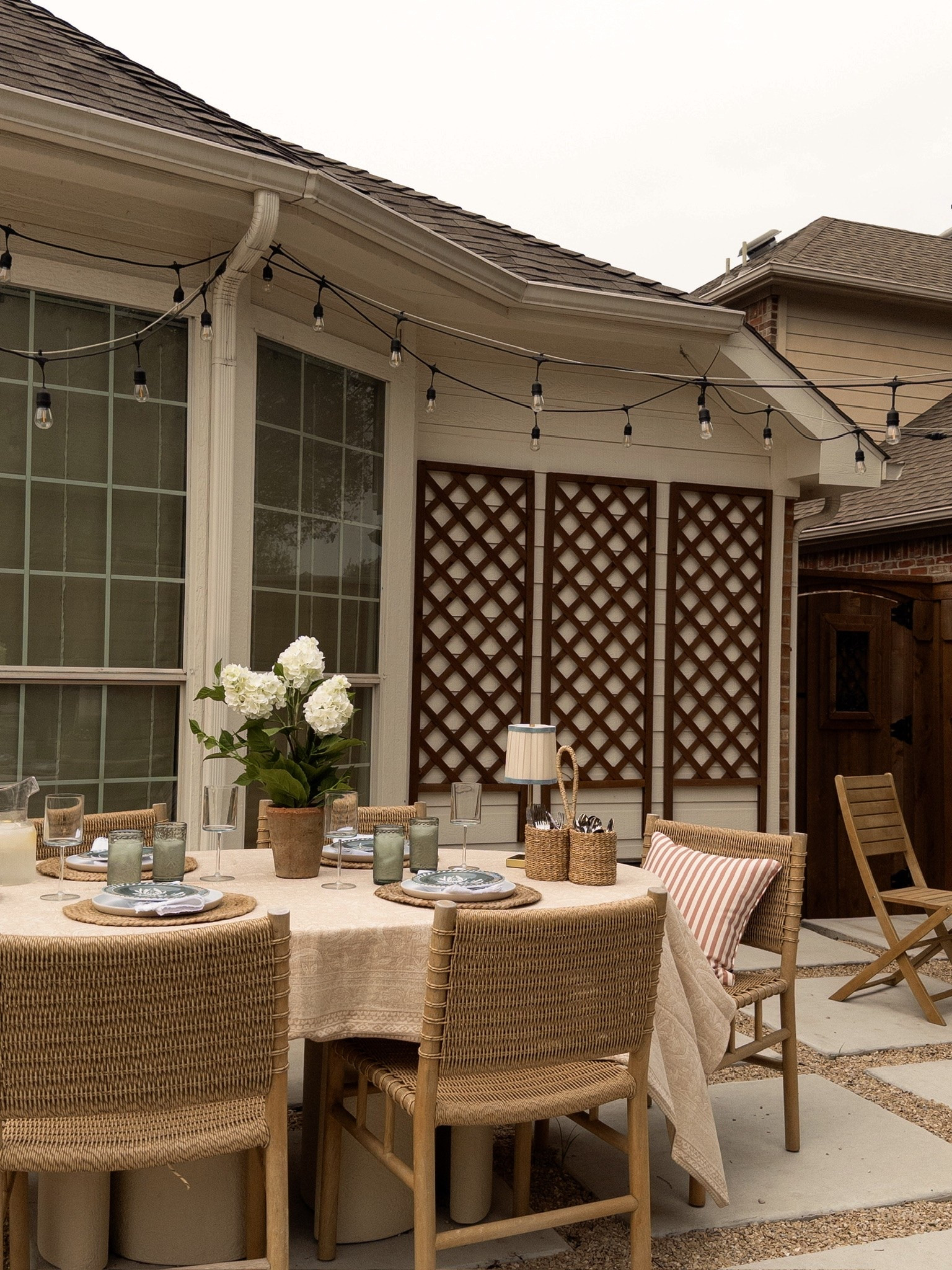A little patio inspo from our old house. Feeling all the spring and summer vibes!

patio inspo, outdoor living inspo, outdoor home, outdoor dining, spring patio, summer patio

#LTKSeasonal #LTKHome