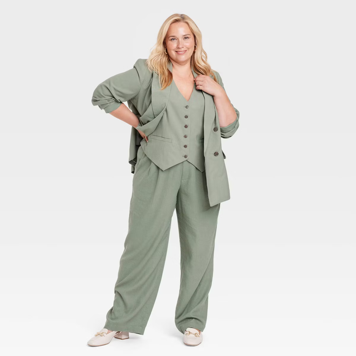 Women's Double Breasted Blazer - A New Day™ | Target