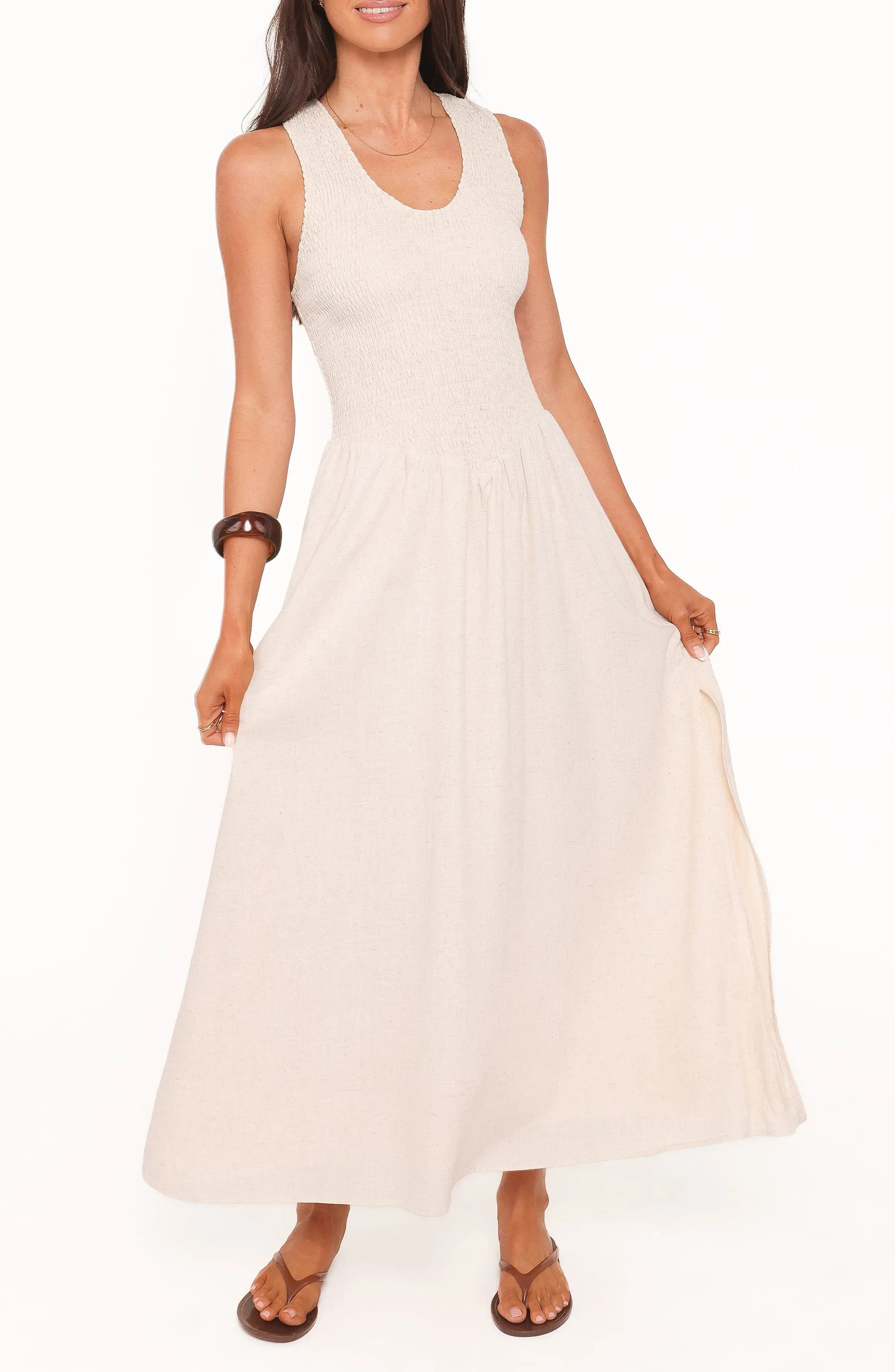 Petal & Pup Dimity Smocked Maxi Dress (Women) | Nordstrom | Nordstrom