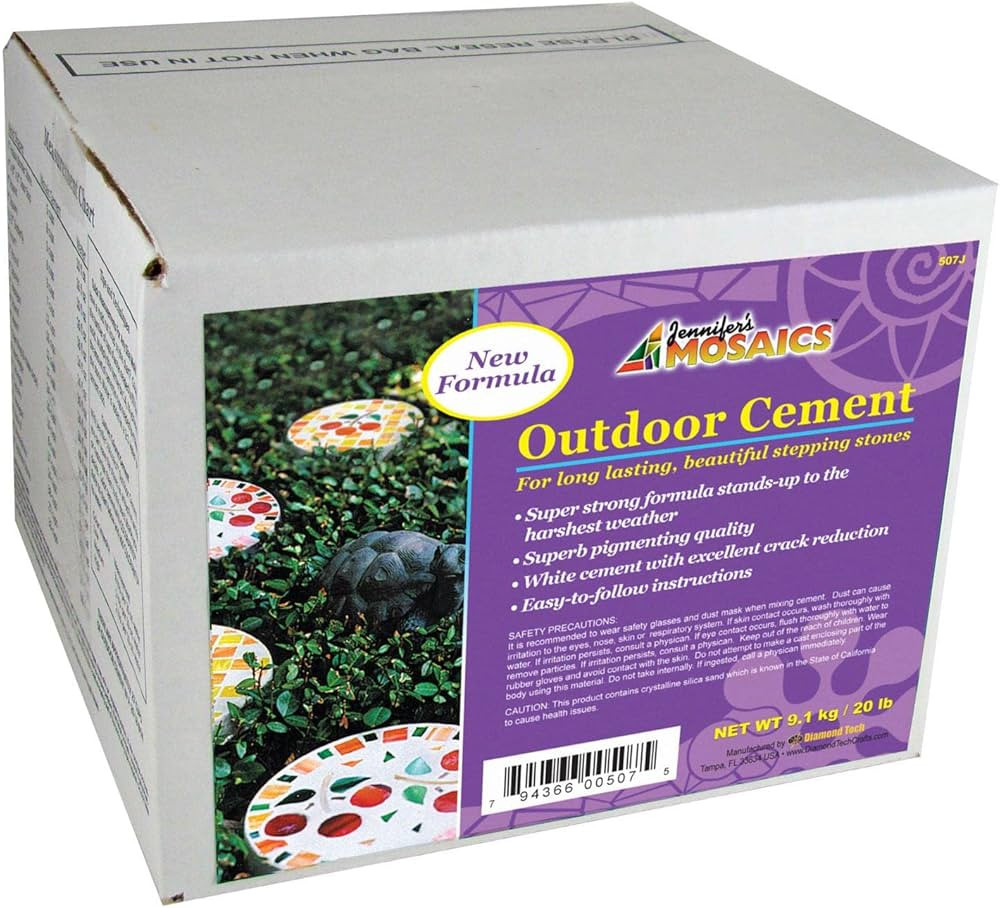Jennifer's Mosacis Outdoor Cement, 20 Pounds | Amazon (US)