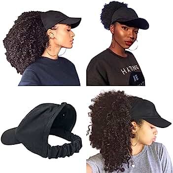 CurlCap Natural Hair Backless Cap – Satin Lined Baseball Hat for Women | Amazon (US)