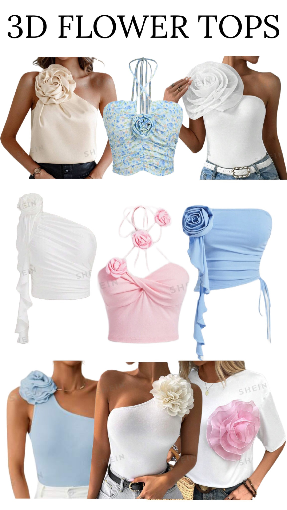 SUMMER FASHION TRENDS 2024: 3D FLOWER TOPS 

#LTKFindsUnder100 #LTKStyleTip #LTKFindsUnder50