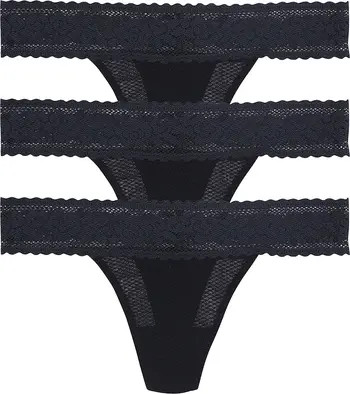 3-Pack Lace Thongs | Nordstrom