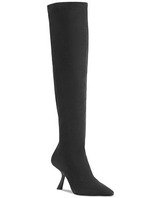 KARL LAGERFELD PARIS Women's Kian Pointed-Toe Dress Boots - Macy's | Macy's