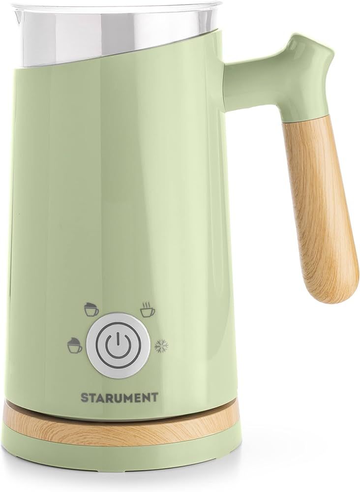 Starument Electric Milk Frother - Automatic Milk Foamer & Heater for Coffee, Latte, Cappuccino, O... | Amazon (US)