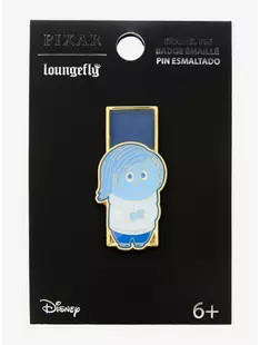 Loungefly Disney Pixar Inside Out Sadness Portrait Enamel Pin - BoxLunch Exclusive | BoxLunch