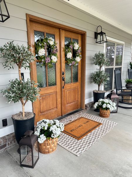 Spring porch faux florals wreaths sale use code 

#LTKhome #LTKSpringSale #LTKSeasonal
