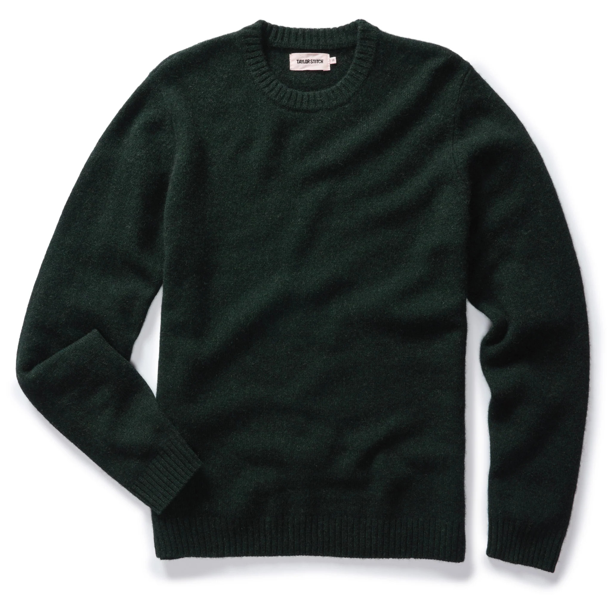The Lodge Sweater in Black Pine | Taylor Stitch