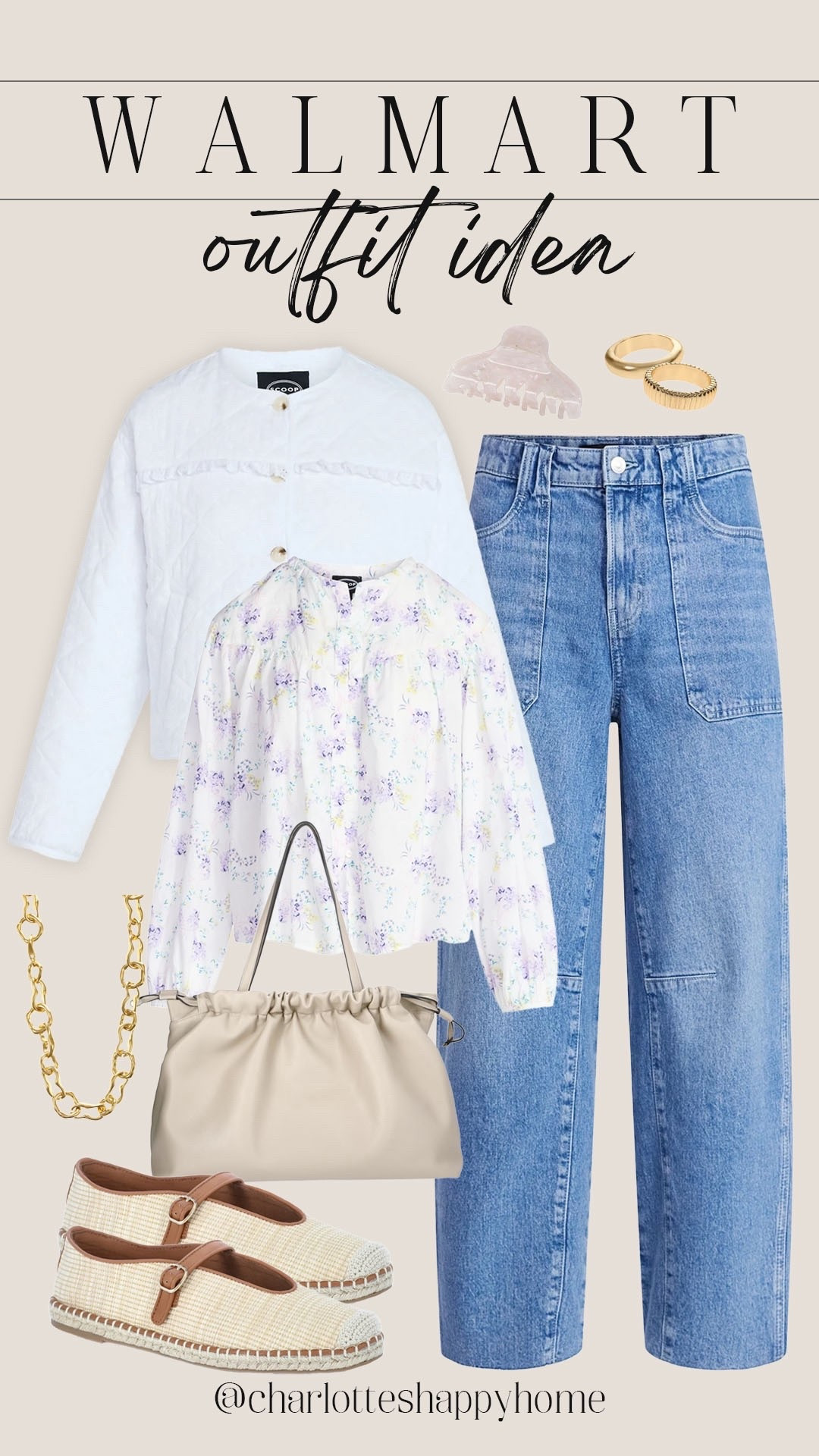 Cutest winter to spring transitional outfit idea from Walmart!

#walmartfinds

Walmart finds. Walmart fashion. Walmart new arrivals. Walmart spring jacket. Winter to spring transitional outfit idea. Walmart white quilted jacket. Walmart denim. Walmart spring style. Casual cute spring outfit idea  

#LTKootd #LTKgrwm #LTKSeasonal