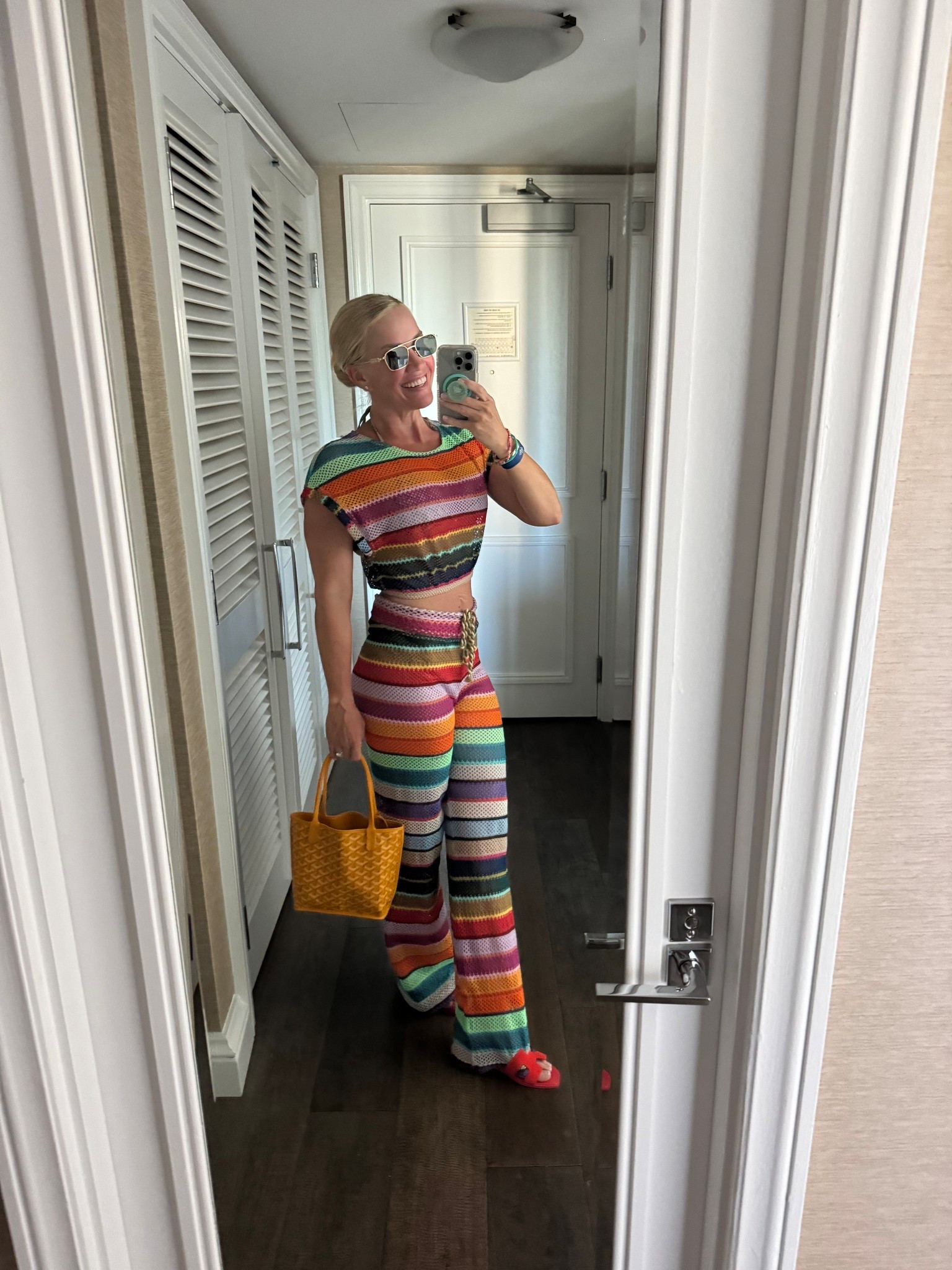 Crochet swim cover up, colorful cover up, Goyard, Hermes, Loewe

#LTKTravel #LTKSeasonal