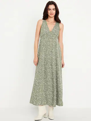 Fit & Flare Floral Maxi Dress | Old Navy | Old Navy (US)