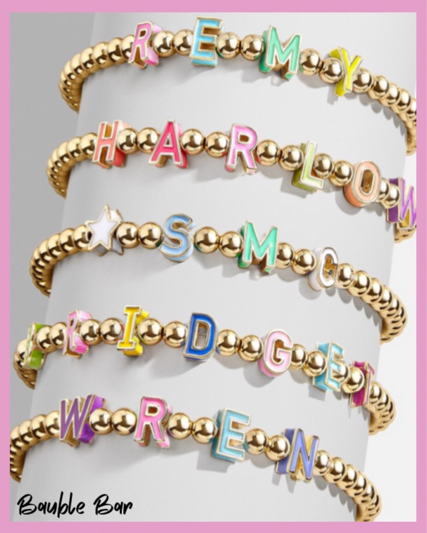 Adorable customizable bracelets from BaubleBar (20% off with code: HURRY). I attached my favorites to create a stacker set too!


#LTKSeasonal #LTKstyletip #LTKU