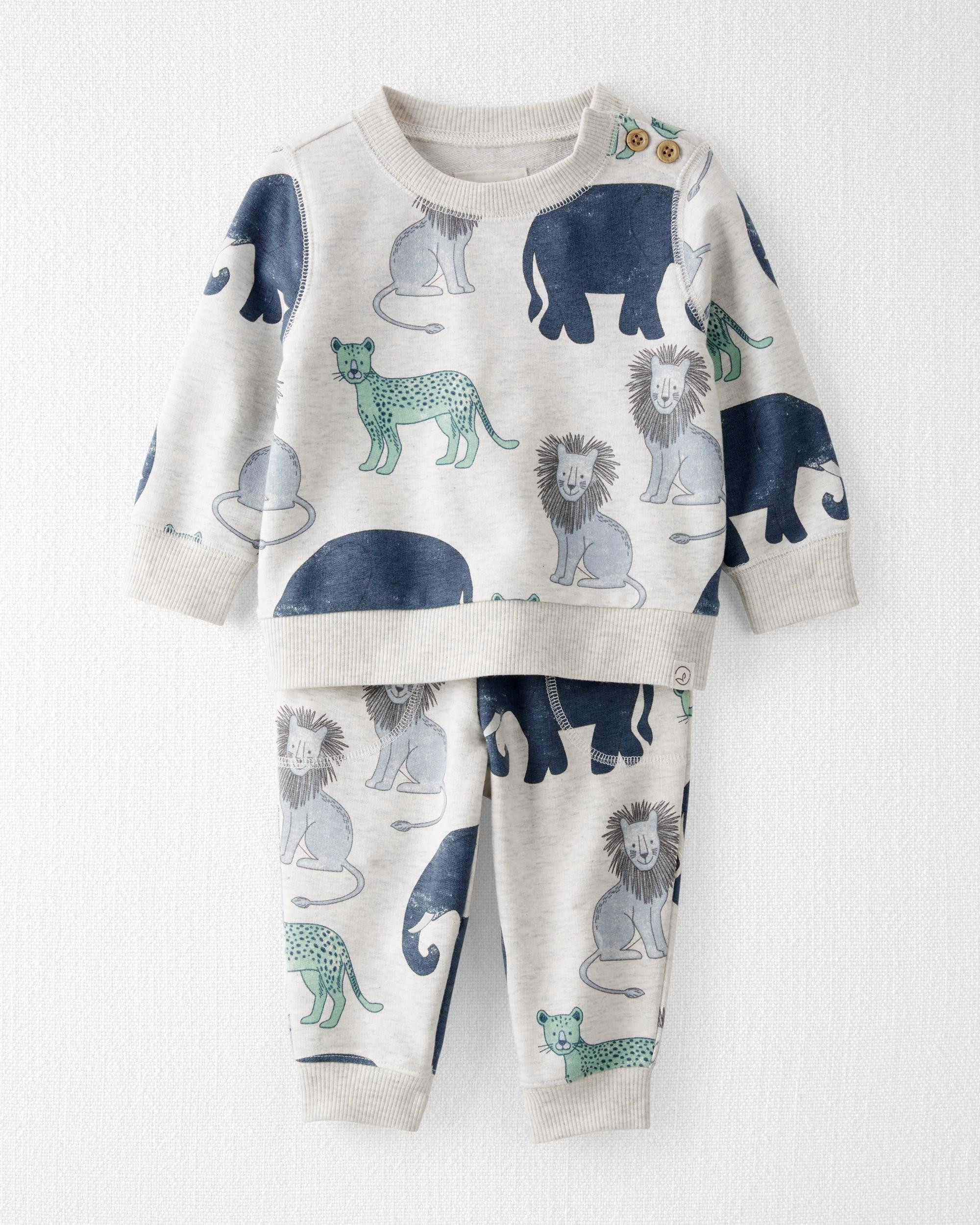 Organic Cotton 2-Piece Sweatsuit | Carter's