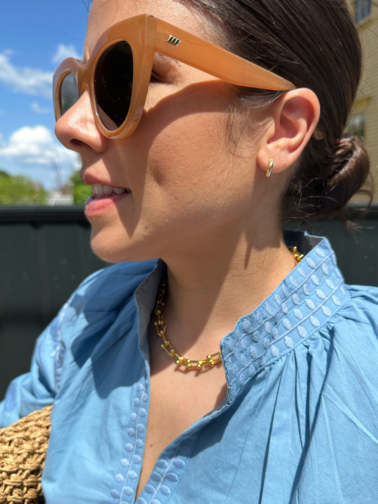 Sunglasses, necklace, earrings. 

#LTKFindsUnder100 #LTKFindsUnder50 #LTKStyleTip