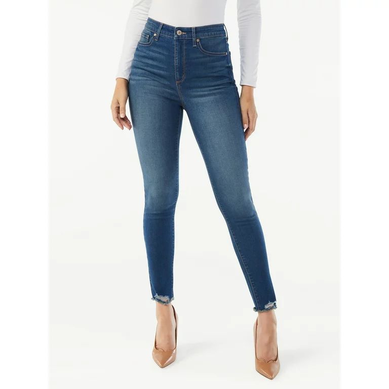 Sofia Jeans Women's Rosa Curvy Skinny Super High Rise Ankle Jeans | Walmart (US)