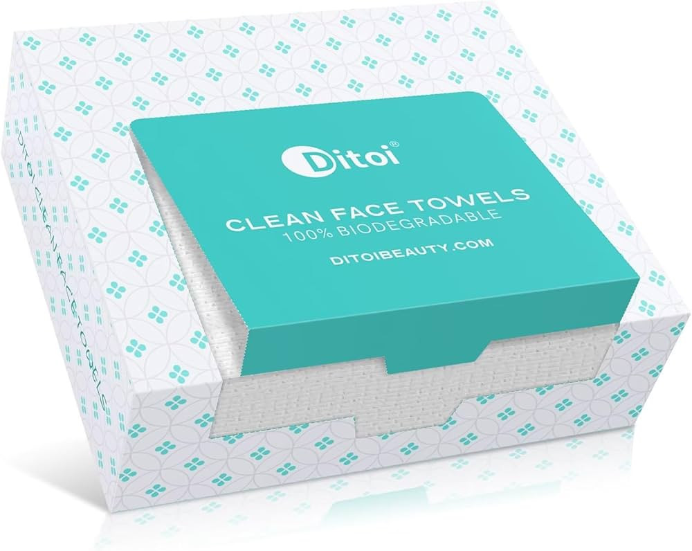Disposable Face Towels, Biodegradable Facial Tissues, Super Soft and Thick Travel Face Towels XL,... | Amazon (US)