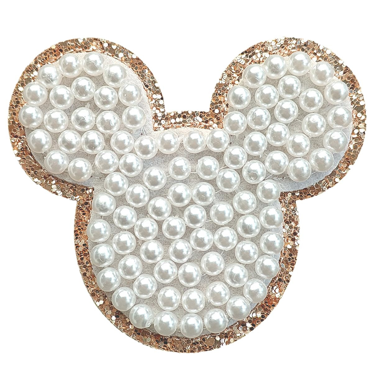 Pearls Embroidered Patch, Cartoon Visualization Patch for Clothes, Hats, Jeans, Skirts, T-Shirts,... | Amazon (US)