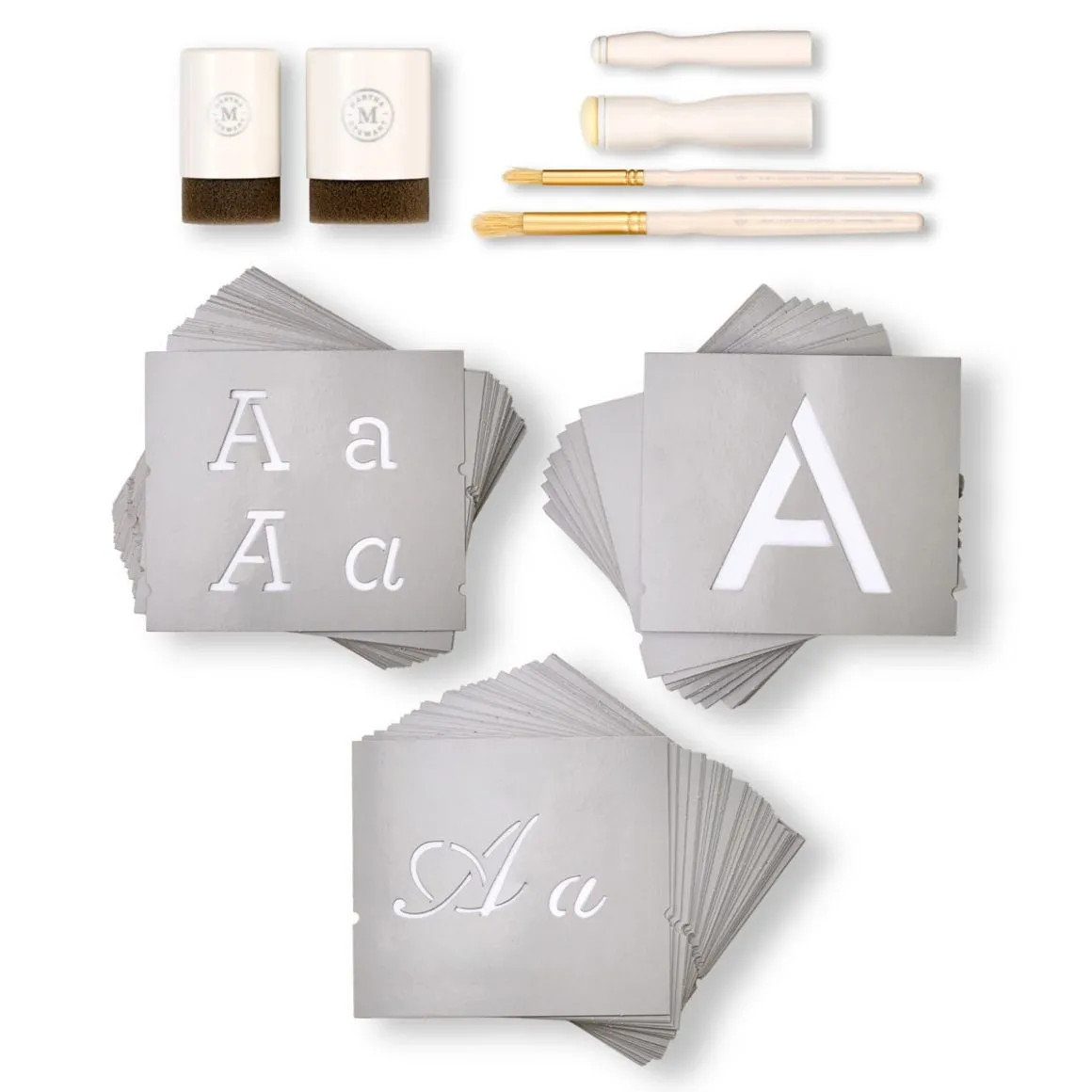 Martha Stewart™ Classic Alphabet Stencil Kit - 150 pc. - 68515 | Plaid Crafts