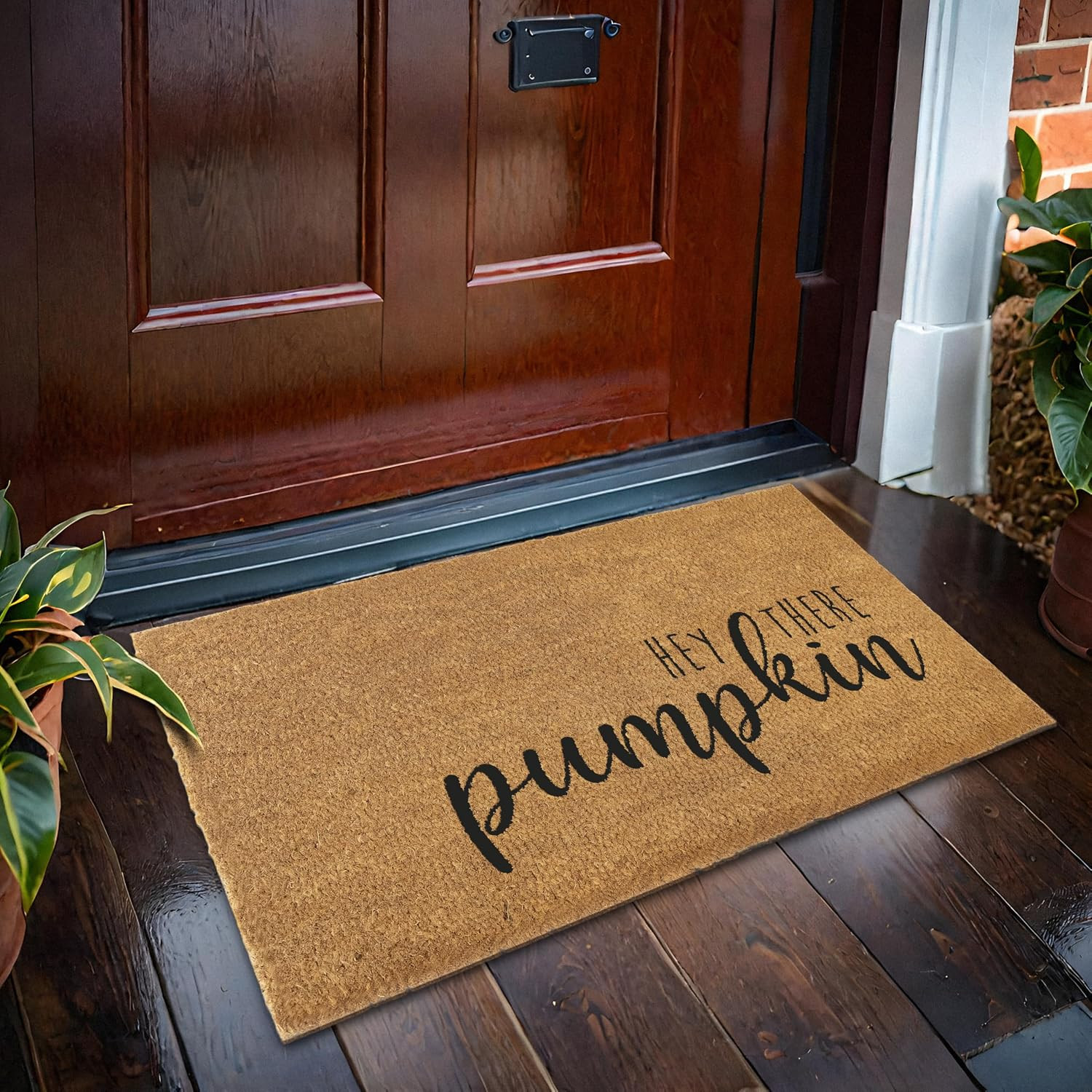 Hey There Pumpkin Door Mat 30x17 Inch, Hello Pumpkin Doormat, Fall Outdoor Rug, Halloween Outdoor Decor, Fall Welcome Mat for Front Porch Patio | Amazon (US)