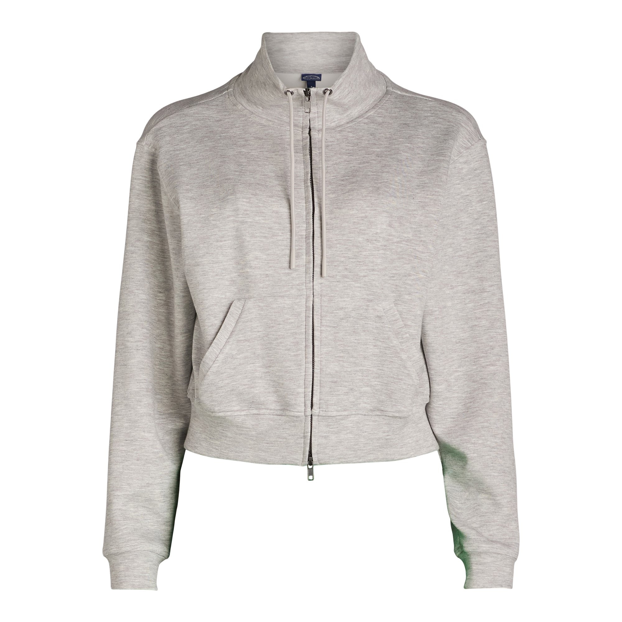 Scoop Women’s Ultimate ScubaKnit Funnel Neck Zip Up Sweatshirt, Sizes XS-XXL | Walmart (US)