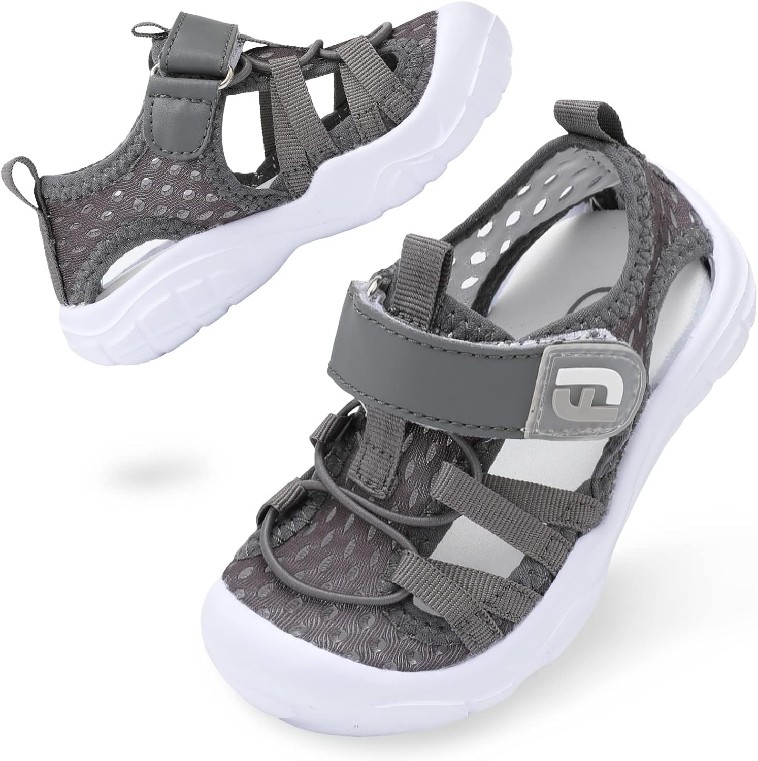 JOINFREE Toddler Boys Girls Water Shoes Breathable Qucik Dry Sport Beach Sandals Lightweight Bare... | Amazon (US)