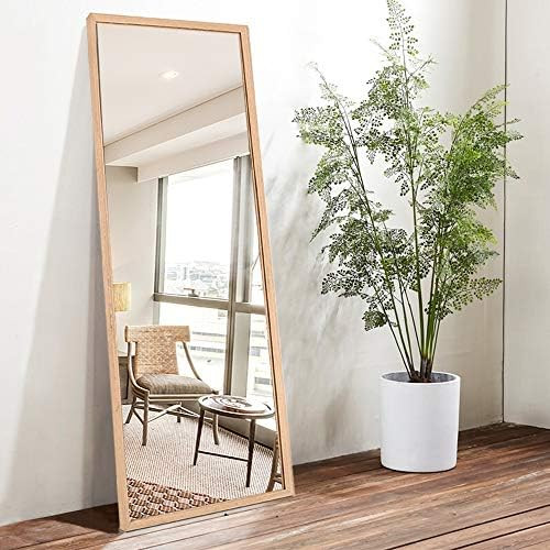 NeuType Full Length Mirror Floor Mirror with Standing Holder Bedroom/Locker Room Standing/Hanging Mi | Amazon (US)