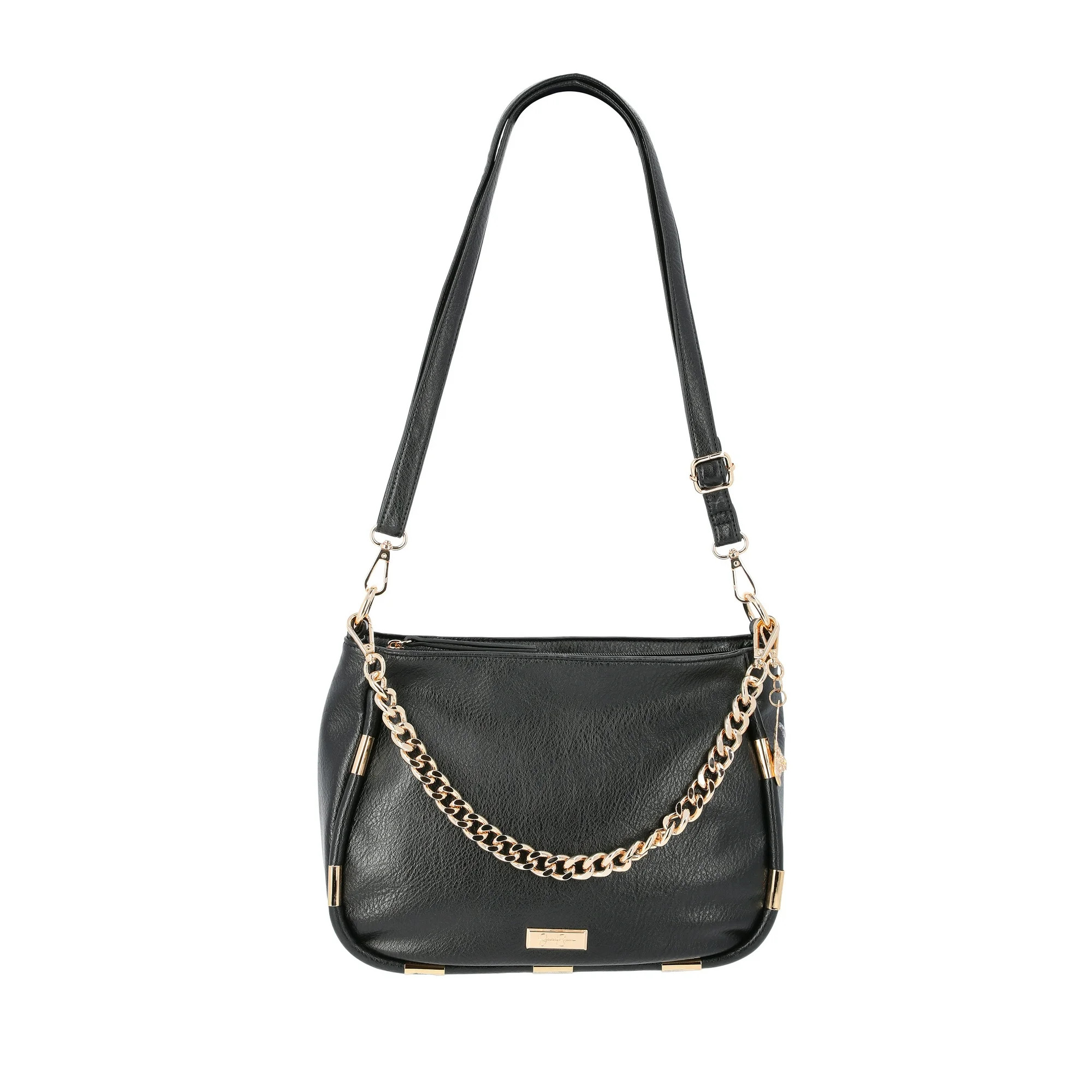 Jessica Simpson  Women's Sadie Shoulder Bag, Meteorite Black | Walmart (US)